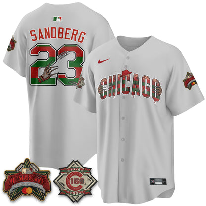 CHC A Nightmare on Wrigley Field Edition Vapor Jersey - Stitched