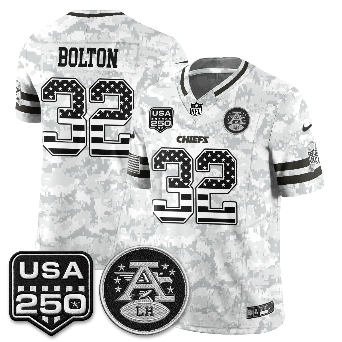 KC 2026 Salute to Service Camo Edition V2 - Stitched