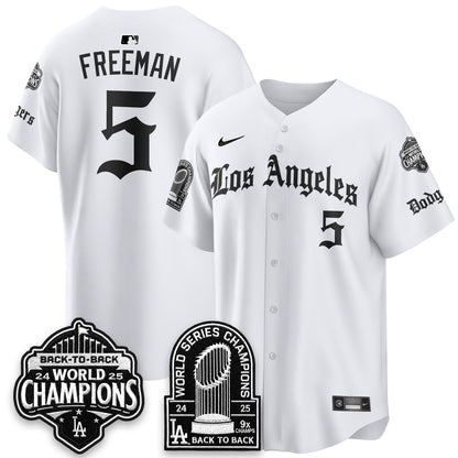 LAD WS Champions Back 2 Back Patch Vapor Premier Limited Gothic Edition Jersey - All Stitched