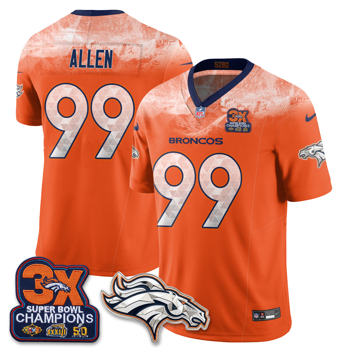 DEN Fangear Mile High Limited Edition - Stitched (2)