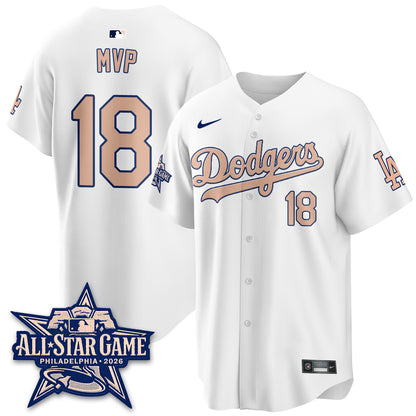 Los Angeles Dodgers All Star Game 2026 Vapor Jersey - Stitched