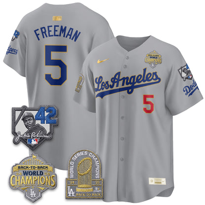 LAD 2026 New Era Gold Collection Vapor Limited Jersey - B2B Champs - All Stitched