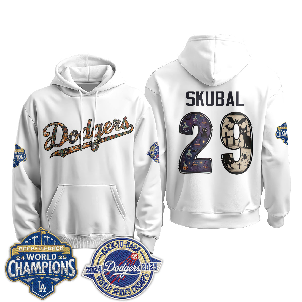 LAD x Nightmare Halloween Edition Pullover Hoodie - Stitched