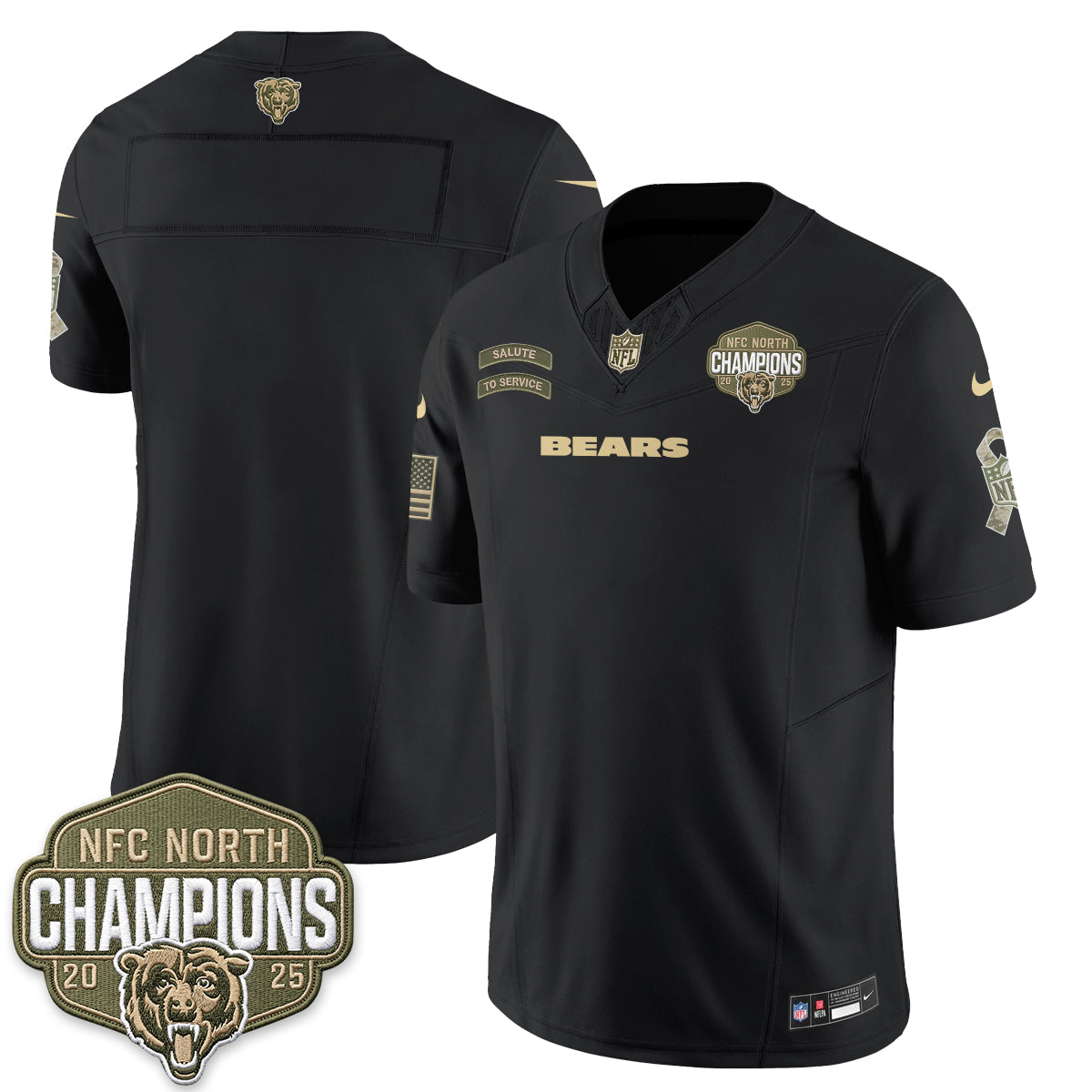 CHI 2026 Salute to Service V2 Vapor Jersey - Stitched