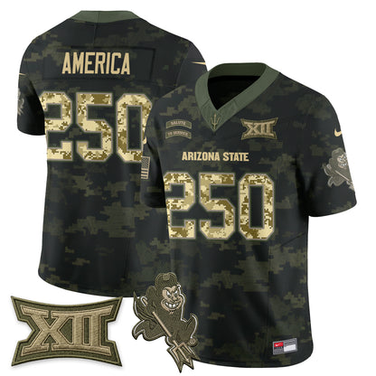 ASU 2026 Salute to Service Vapor Jersey - Stitched