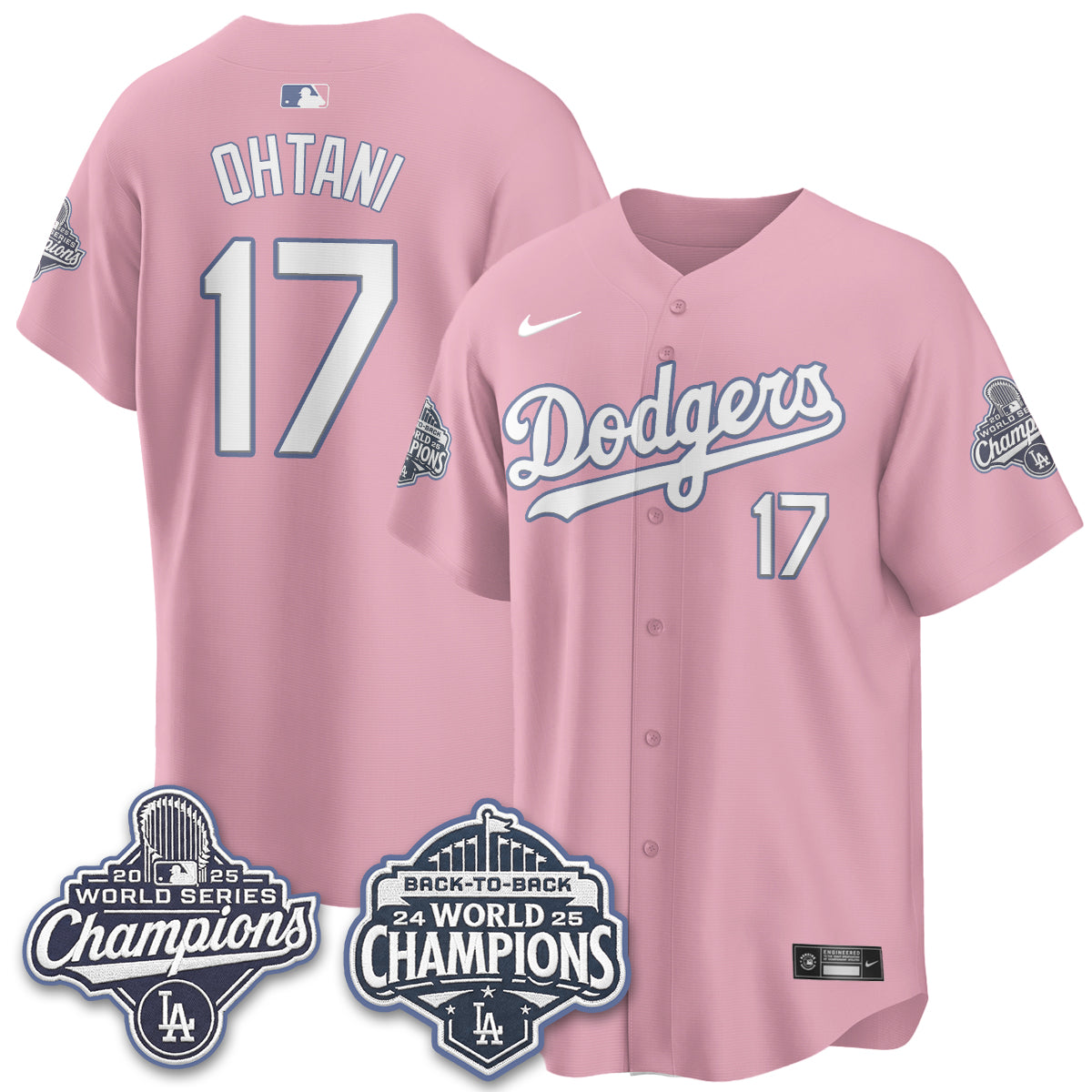 Los Angeles Dodgers Blinky Style Vapor Jersey - Stitched