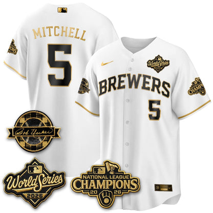 MIL 2026 NL Champions - Uecker Patch Navy Limited Edition - Stitched N1