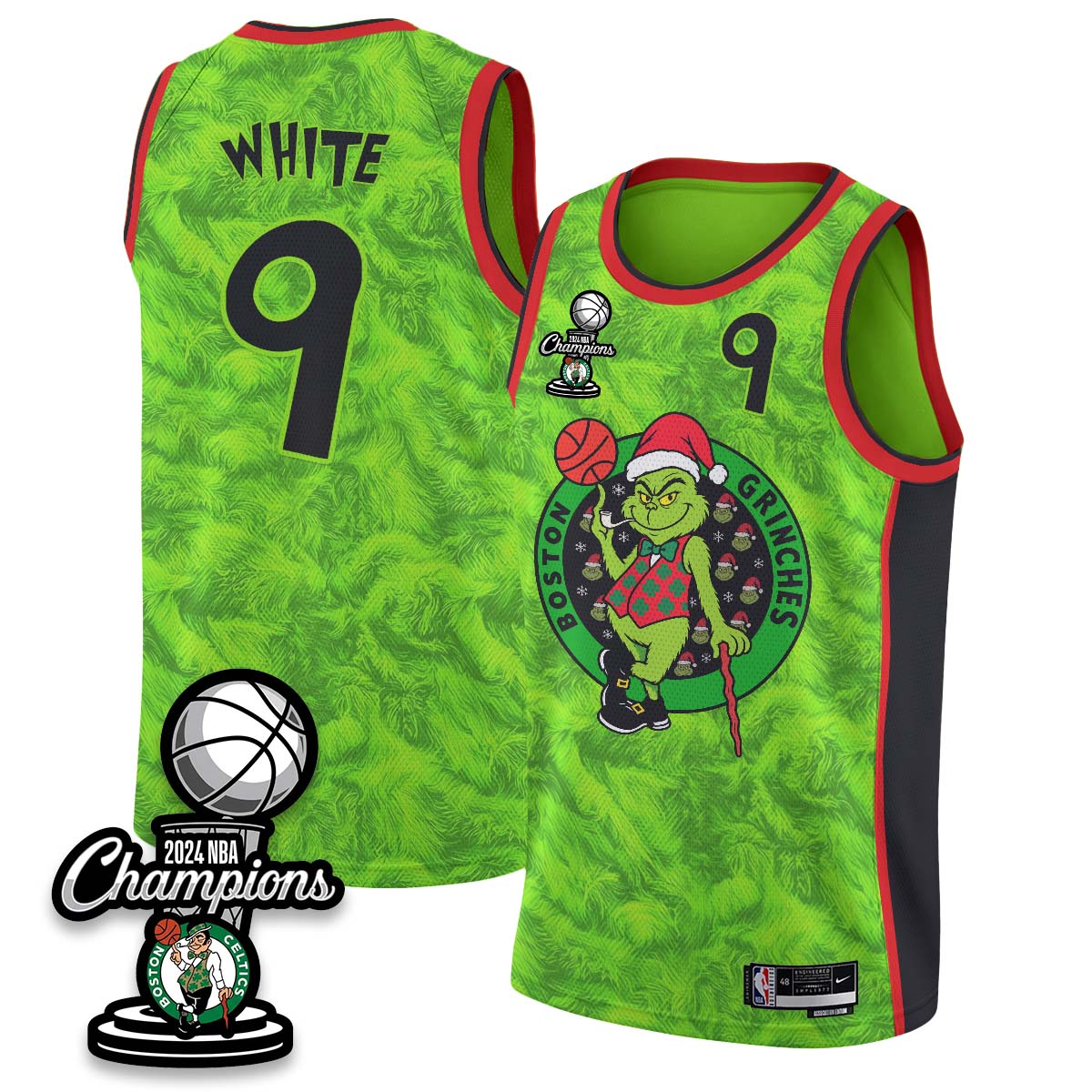 BOS 2026 Xmas Game Night Vapor Jersey - Printed