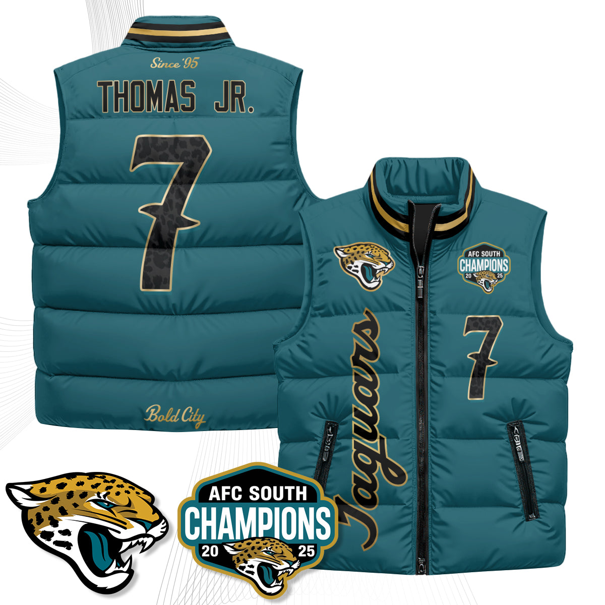 JAX 2026 Rivalries Puffer Vest - Printed