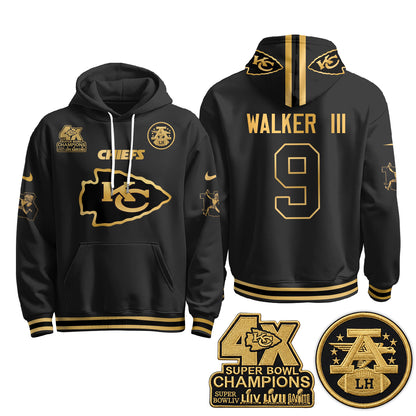 KC 4X Champs Gold Edition Hoodie - Stitched