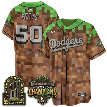 Los Angeles Dodgers x Voxel Game Vapor Jersey - Printed