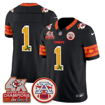 KC Xmas Edition Vapor Jersey - Stitched
