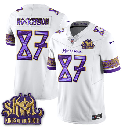 MIN  Warrior Skol Patch Vikings Font Edition  - Stitched (2)