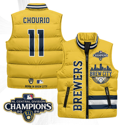 MIL "Brew City" Puffer Vest - Printed V3