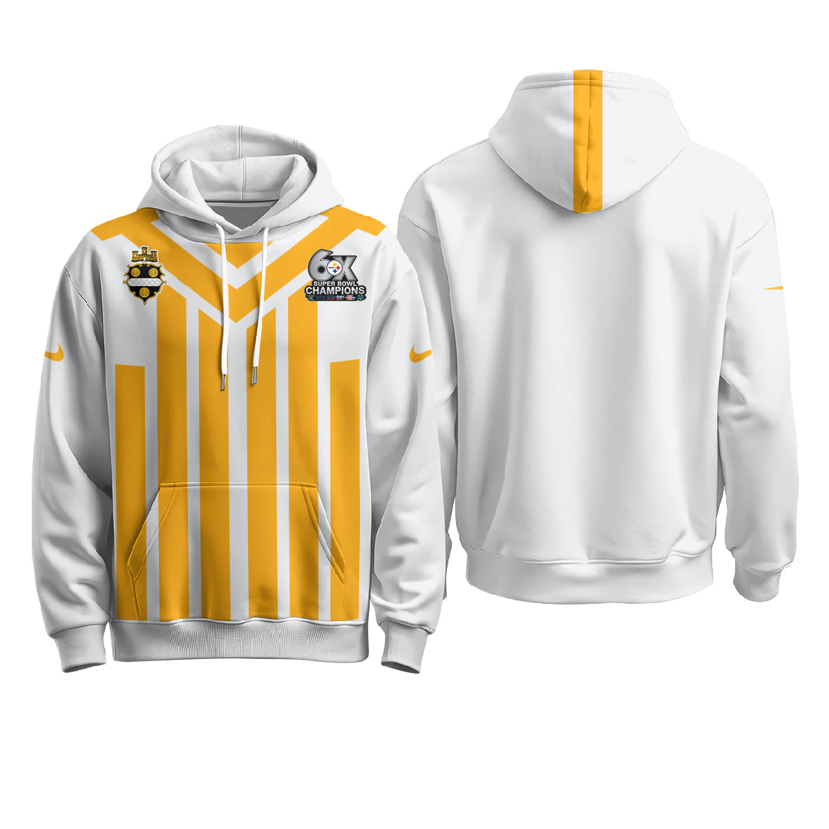 PIT 6X Champs Rivalries Fleece Hoodie - Printed