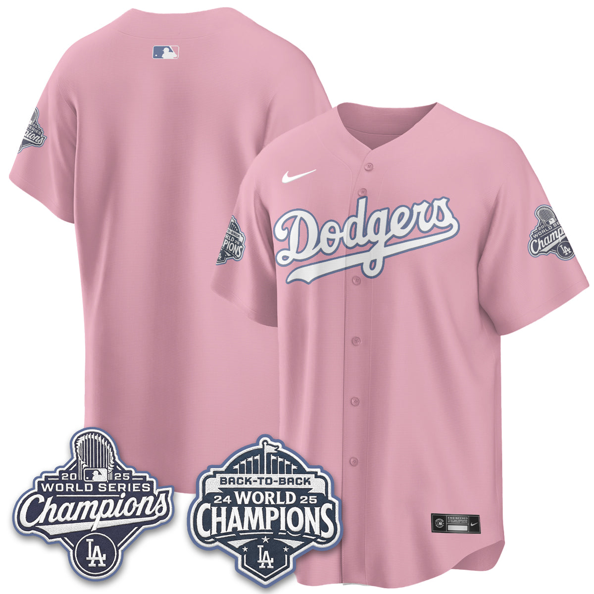 Los Angeles Dodgers Blinky Style Vapor Jersey - Stitched