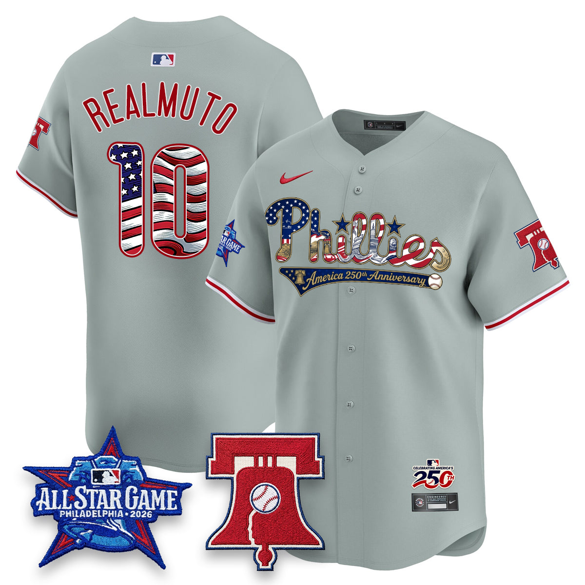 PHI 2026 Independence Day USA Vapor Limited Blue Jersey - Stitched