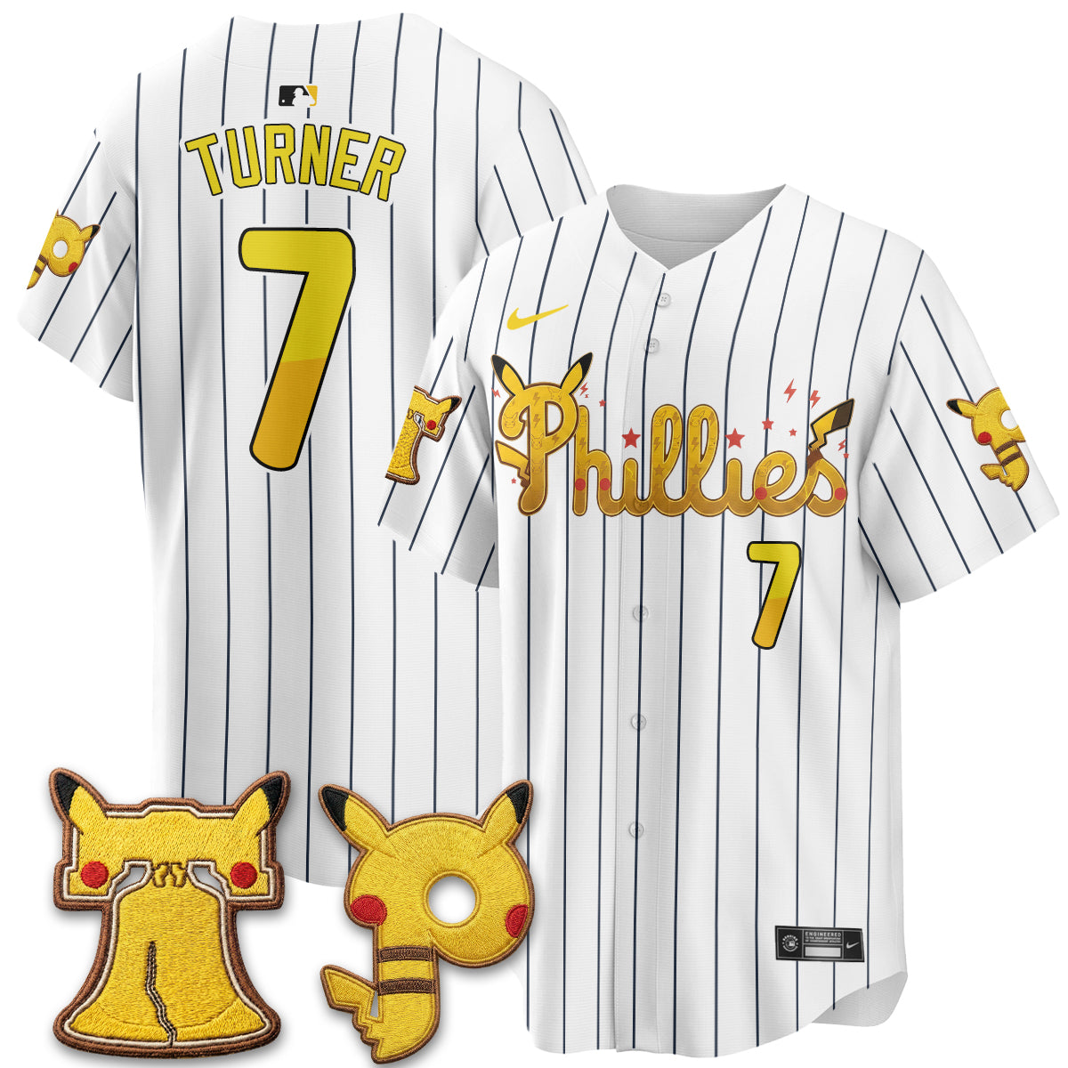 Philadelphia Phillies x PKM Edition Vapor Limited Jersey - Stitched