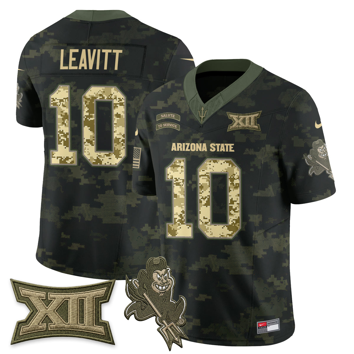 ASU 2026 Salute to Service Vapor Jersey - Stitched