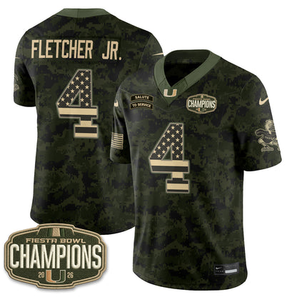 MIA 2026 Salute to Service Vapor Jersey - Stitched