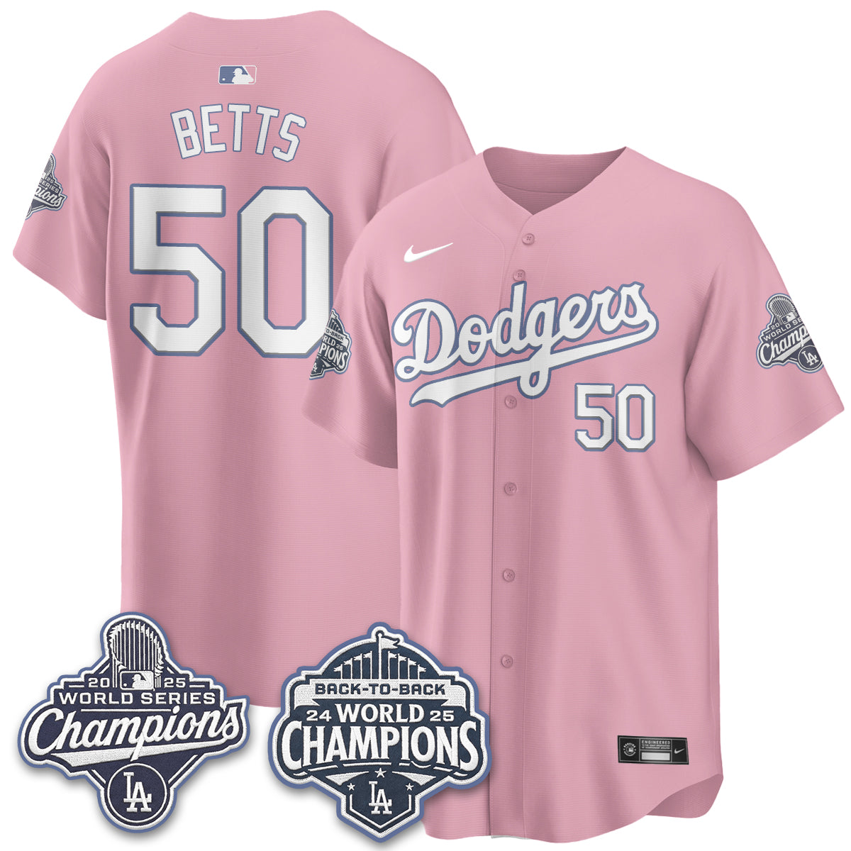 Los Angeles Dodgers Blinky Style Vapor Jersey - Stitched