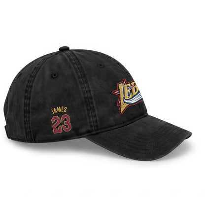 Philadelphia 76ers LeBron James #23 Wash Hat - Embroidered