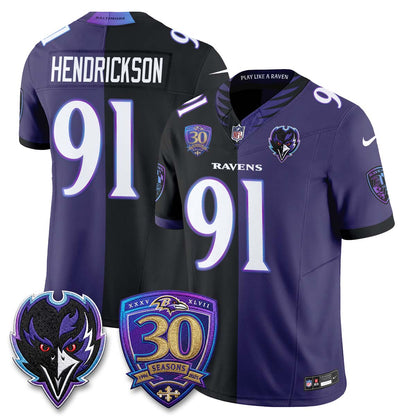 Baltimore Ravens The Next Flight Split Vapor Jersey - Stitched