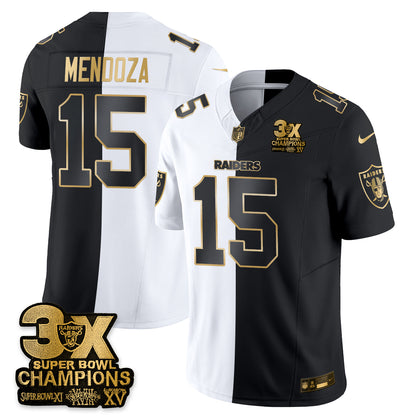 Las Vegas Raiders Split Edition Vapor Jersey - Stitched