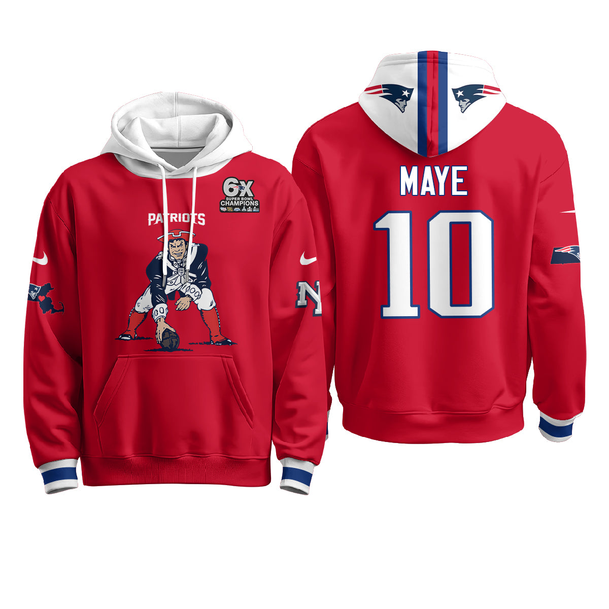 NE Minuteman Edition Hoodie - Stitched