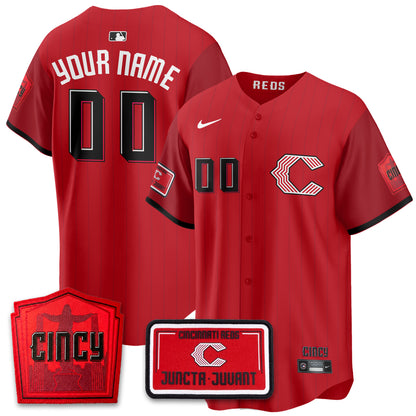 CIN 2026 City Connect Limited Premier Vapor Custom Jersey - All Stitched
