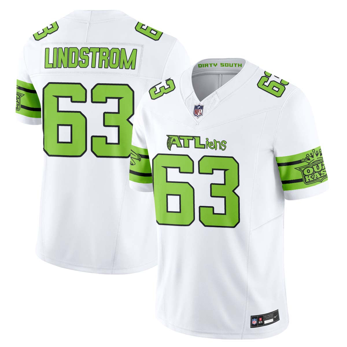 ATL 30th Anniversary ATLiens Vapor Jersey - Stitched