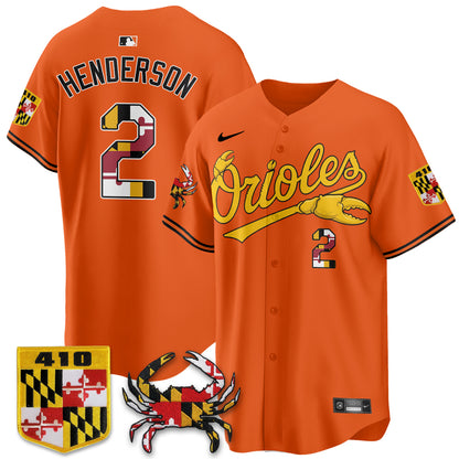 BAL Crab x Maryland Vapor Limited Jersey - Stitched