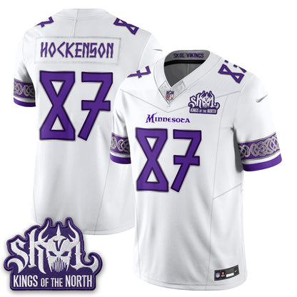 MIN  Warrior Skol Patch Vikings Font Edition  - Stitched (2)