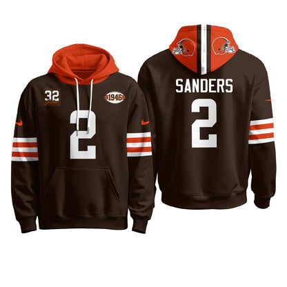 CLE 1946 Anniversary Patch Hoodie - Stitched