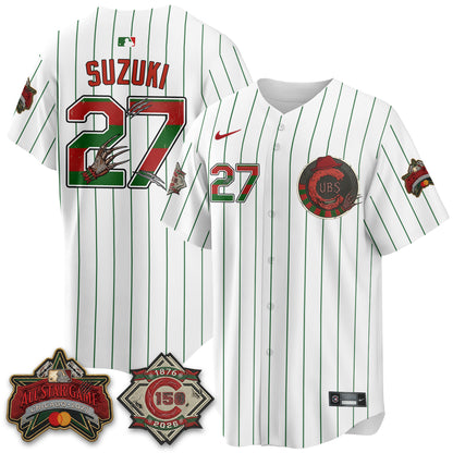 CHC A Nightmare on Wrigley Field Edition Vapor Jersey - Stitched