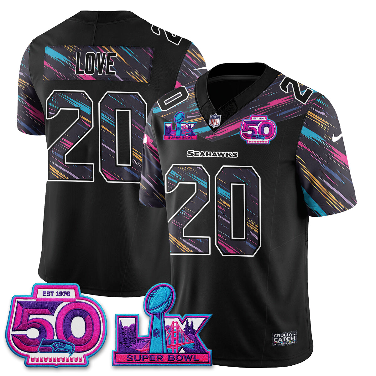 SEA Intercept Cancer 2026 Edition Jersey - Stitched