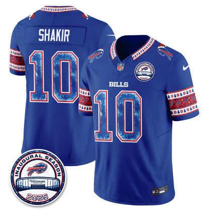 BUF Xmas Edition Vapor Jersey - Stitched