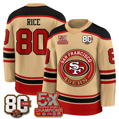 SF 4X Champs Hockey Jersey - Stitched