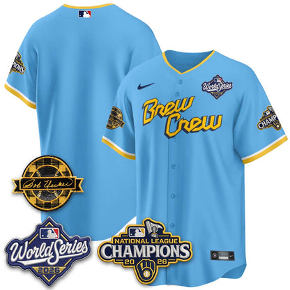 MIL 2026 NL Champions - Uecker Patch Navy Limited Edition - Stitched N1