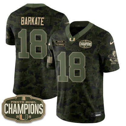 MIA 2026 Salute to Service Vapor Jersey - Stitched