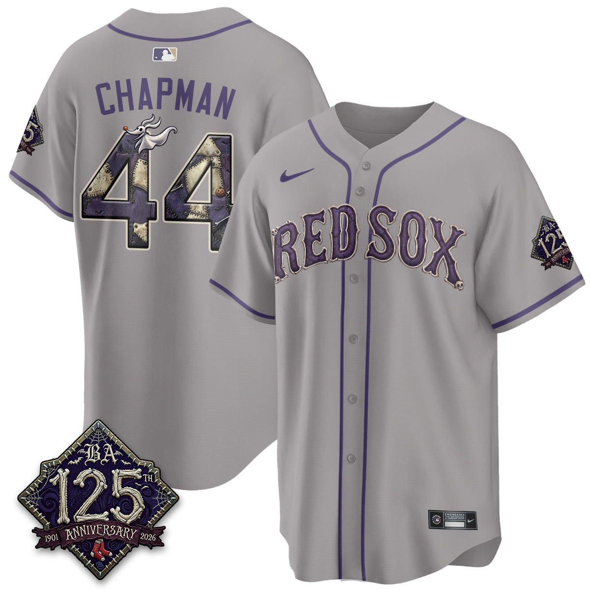 Boston Red Sox Nightmare Vapor Limited Jersey - Stitched