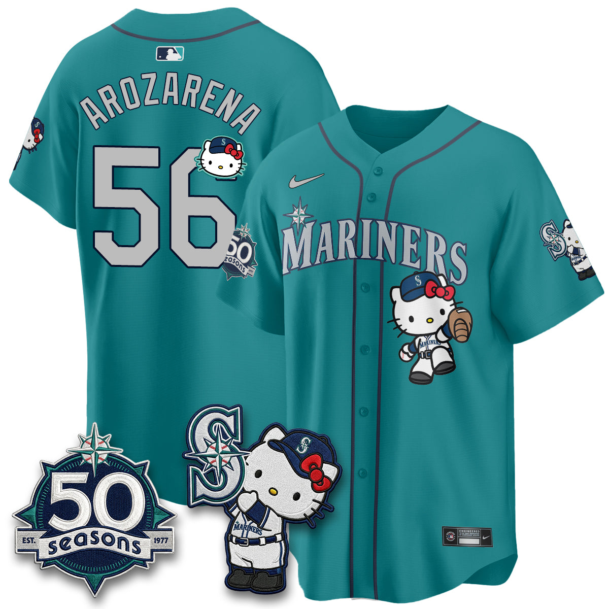 SEA x Meow KT Night Limited Jersey - All Stitched V2