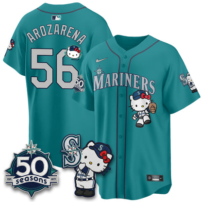 SEA x Meow KT Night Limited Jersey - All Stitched V2
