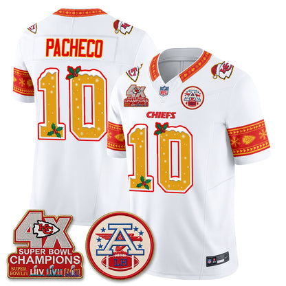 KC Xmas Edition Vapor Jersey - Stitched