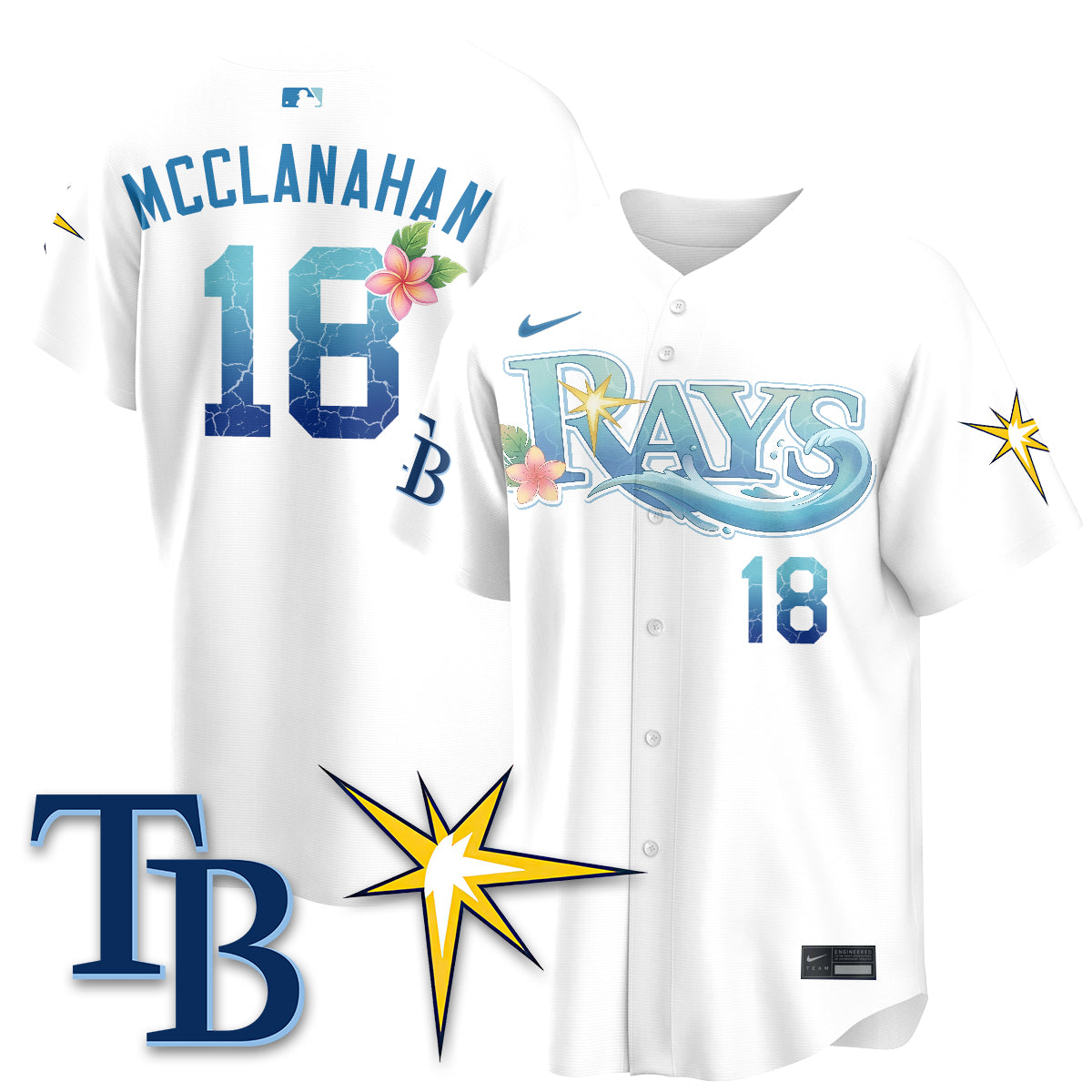 TB Aloha Spirit Vapor Limited Jersey - Stitched