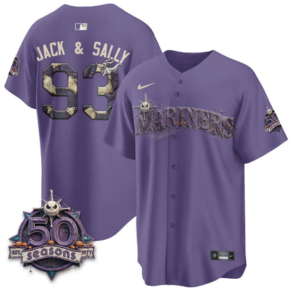 Seattle Mariners Nightmare Edition Vapor Limited Jersey - Printed