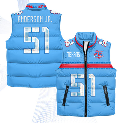 HOU 2026 Rivalries Puffer Vest - Printed