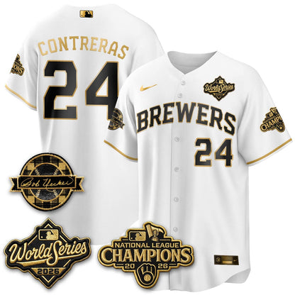 MIL 2026 NL Champions - Uecker Patch Navy Limited Edition - Stitched N1