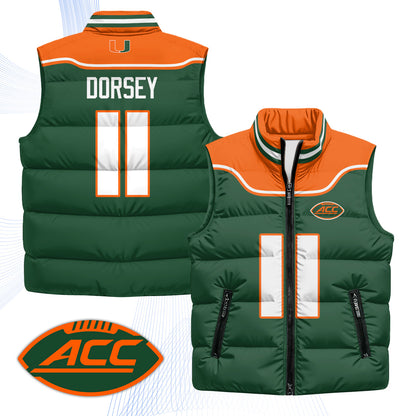 MIA 2001 Throwback Puffer Vest - Printed