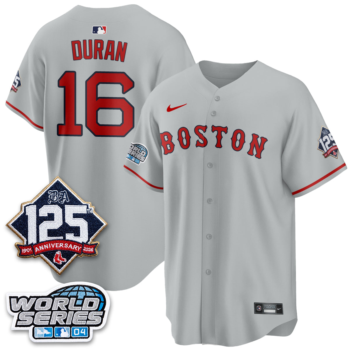 Boston Red Sox Throwback 2004 Vapor Jersey - Stitched